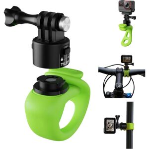 Support en silicone vert Telesin - Accessoire pour caméra sportive Support en silicone vert Telesin - Accessoire pour caméra sportive
