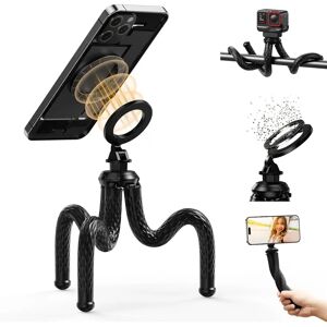 Telesin Fleksibelt Magnetisk Tripod til Smartphone - Sort Telesin Fleksibelt Magnetisk Tripod til Smartphone - Sort