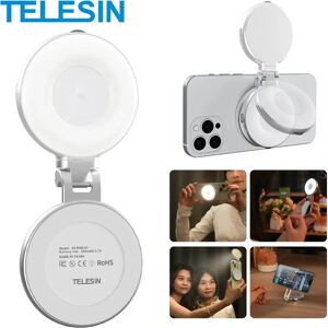 TELESIN - Magnetyczne Światło - Smartphone - Zgodne z MagSafe - Białe TELESIN - Magnetyczne Światło - Smartphone - Zgodne z MagSafe - Białe