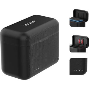 Cargador de baterías dual Telesin para Insta360 X4 - Accesorio para cámara de acción Cargador de baterías dual Telesin para Insta360 X4 - Accesorio para cámara de acción