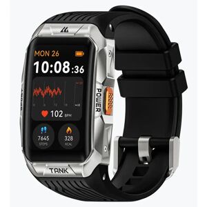 KOSPET TANK X2 ULTRA - Sportovní hodinky AMOLED 34mm - Stříbrné KOSPET TANK X2 ULTRA - Sportovní hodinky AMOLED 34mm - Stříbrné