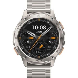 Montre intelligente Kospet Tank T3 Argent - 170+ Modes sportifs, MIL-STD-810H - Publicité Montre intelligente Kospet Tank T3 Argent - 170+ Modes sportifs, MIL-STD-810H - Publicité