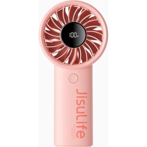 JISULIFE Life4 Pink Handheld Fan - Handventilator JISULIFE Life4 Pink Handheld Fan - Handventilator