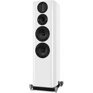 Wharfedale - Aura 4 - Weiß - Walnussfurnier - Speaker Wharfedale - Aura 4 - Weiß - Walnussfurnier - Speaker
