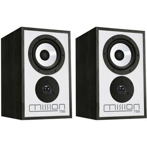 Mission 750 Bookshelf Speakers - Black Oak Mission 750 Bookshelf Speakers - Black Oak