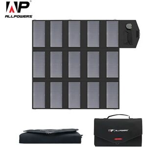 ALLPOWERS Panneau Solaire Portable - 100W Pliable - Publicité ALLPOWERS Panneau Solaire Portable - 100W Pliable - Publicité