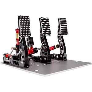 Ensemble de 3 pédales hydrauliques Simagic P2000 - Loadcell 100Kg - Édition Crimson Ensemble de 3 pédales hydrauliques Simagic P2000 - Loadcell 100Kg - Édition Crimson