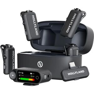 Hollyland Lark Max 2 Trådlöst Mikrofon System - 36H, 340m räckvidd Hollyland Lark Max 2 Trådlöst Mikrofon System - 36H, 340m räckvidd