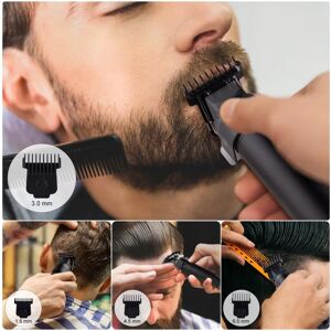HATTEKER Hair Clippers T-Blade Bald Head Trimmer - Haircut & Detail HATTEKER Hair Clippers T-Blade Bald Head Trimmer - Haircut & Detail