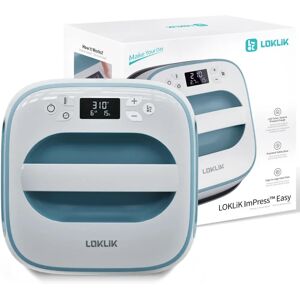 Loklik Easy Heat Press - Denim Blau - Wärmepresse Loklik Easy Heat Press - Denim Blau - Wärmepresse
