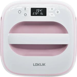LOKLiK Easy Heat Press - Rose - Presse à chaud - Publicité LOKLiK Easy Heat Press - Rose - Presse à chaud - Publicité