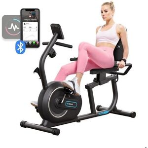 Merach Exercise Bike - 8 Resistance Levels, LCD, Heart Rate Sensors Merach Exercise Bike - 8 Resistance Levels, LCD, Heart Rate Sensors