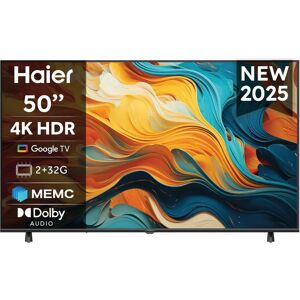TV Haier H50K85FUX 50" 4K Smart TV HDR10 Dolby Audio Google TV TV Haier H50K85FUX 50" 4K Smart TV HDR10 Dolby Audio Google TV