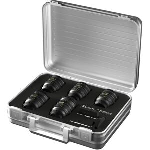 Kit de 5 objectifs Thypoch Simera-c - 21/28/35/50/75 mm T1.5 E-mount - Publicité Kit de 5 objectifs Thypoch Simera-c - 21/28/35/50/75 mm T1.5 E-mount - Publicité