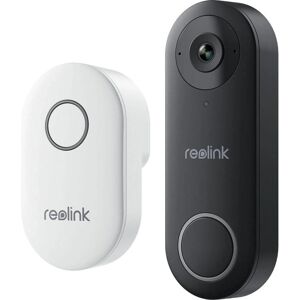 Reolink D340W Sonnette vidéo WiFi 2K Blanche - Sonnette - Publicité Reolink D340W Sonnette vidéo WiFi 2K Blanche - Sonnette - Publicité