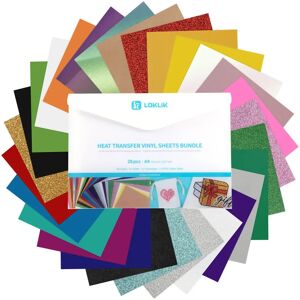 Loklik Thermotransfer-Folien - Vielseitiges Farbset - Hitzeübertragungsfolie Loklik Thermotransfer-Folien - Vielseitiges Farbset - Hitzeübertragungsfolie
