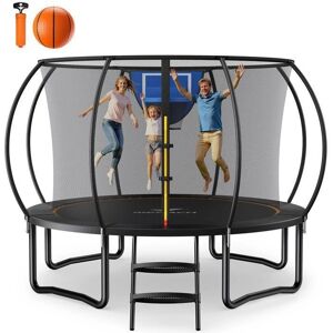 MERACH 305cm Outdoor Trampoline with Safety Net - Trampoline MERACH 305cm Outdoor Trampoline with Safety Net - Trampoline