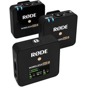 RØDE Wireless GO II - Microphone System - Videography, Reporting, Live RØDE Wireless GO II - Microphone System - Videography, Reporting, Live