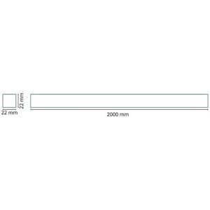 SG Armaturen Zip 230V 2m Rail - Blanc mat - Système d'éclairage - Publicité SG Armaturen Zip 230V 2m Rail - Blanc mat - Système d'éclairage - Publicité