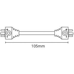 SG ARMATUREN A/S SlimLine Flex-konnektor - belysningsudstyr SG ARMATUREN A/S SlimLine Flex-konnektor - belysningsudstyr