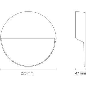 SG Armaturen Arlon Væglampe - 10W, Sort, Dæmpbar - Udendørs LED-belysning SG Armaturen Arlon Væglampe - 10W, Sort, Dæmpbar - Udendørs LED-belysning