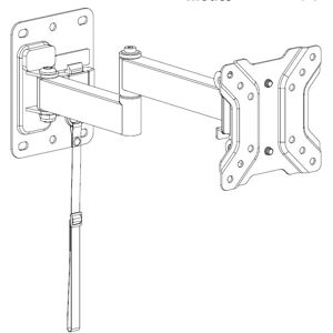 Beha - 398006 - 10-26 tommer - Maks 10 kg - TV veggmontering Beha - 398006 - 10-26 tommer - Maks 10 kg - TV veggmontering