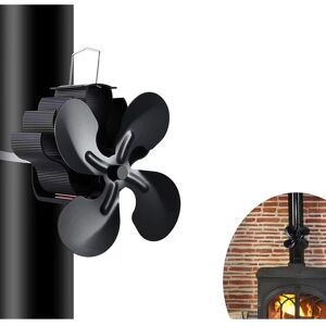 Ahlsen - Ventilador de estufa - 4-Aspas - Ventilador de estufa Ahlsen - Ventilador de estufa - 4-Aspas - Ventilador de estufa