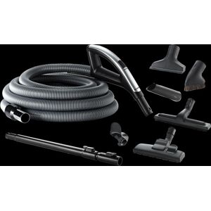 Flexit sentralstøvsugerslange sett - 12m, trådløs, ergonomisk Flexit sentralstøvsugerslange sett - 12m, trådløs, ergonomisk