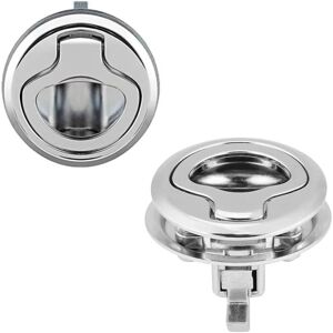 GOTRAYS - 2-Pack - Silver - Ø38 mm - Door latch GOTRAYS - 2-Pack - Silver - Ø38 mm - Door latch
