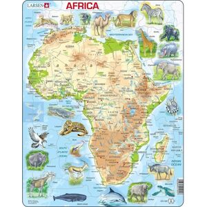 Larsen Maxi A22 Puzzle 63 Teile - Karten Larsen Maxi A22 Puzzle 63 Teile - Karten