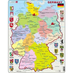 Puzzle de carte Larsen K21 - 48 pièces pour enfants - Publicité Puzzle de carte Larsen K21 - 48 pièces pour enfants - Publicité