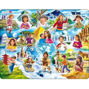 Larsen Maxi NM8 Puzzle Forme 15 pièces Enfants - Publicité Larsen Maxi NM8 Puzzle Forme 15 pièces Enfants - Publicité