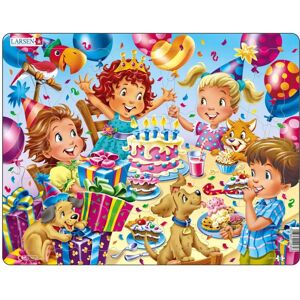 Puzzle d'anniversaire pour enfants Larsen - Puzzle de 20 pièces - Publicité Puzzle d'anniversaire pour enfants Larsen - Puzzle de 20 pièces - Publicité