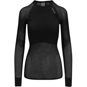 Brynje Dame Wool Thermo Light Langermet T-skjorte Svart S Brynje Dame Wool Thermo Light Langermet T-skjorte Svart S