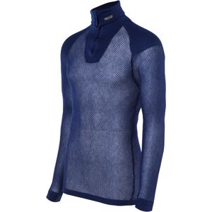 Brynje Super Thermo Zip Polo Marineblå XXL - Underlag Brynje Super Thermo Zip Polo Marineblå XXL - Underlag