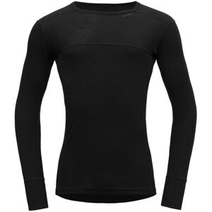 Devold Maglia Base in Merino Nera - Uomo - Leggera e Funzionale Devold Maglia Base in Merino Nera - Uomo - Leggera e Funzionale