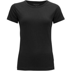 Devold Svart Merino T-Skjorte - Lett, Luktresistent, Allsidig for alle årstider Devold Svart Merino T-Skjorte - Lett, Luktresistent, Allsidig for alle årstider