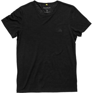 Devold W Active Tee - Lana merina, Negro, M - Camiseta Devold W Active Tee - Lana merina, Negro, M - Camiseta