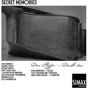 Simax Classics Dan Styffe - Secret Memories - Music CD Simax Classics Dan Styffe - Secret Memories - Music CD