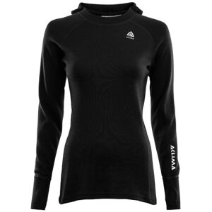 Aclima - Warmwool Hood Sweater - Jet Black - L Aclima - Warmwool Hood Sweater - Jet Black - L