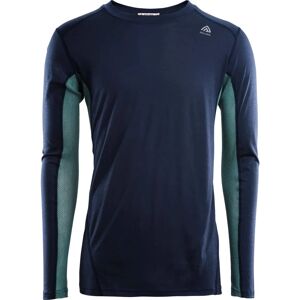 Aclima Lightwool Sportshirt M's Navy Blazer - Sports T-shirt Aclima Lightwool Sportshirt M's Navy Blazer - Sports T-shirt
