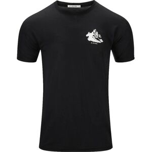 Aclima - LightWool Classic Tee Mountain - Sort - M - Tee Aclima - LightWool Classic Tee Mountain - Sort - M - Tee
