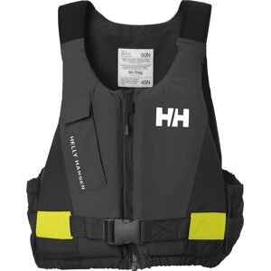 Helly Hansen Unisex Rider Lightweight Life Vest - Ebony Grey - 70/90KG - Life Vest Helly Hansen Unisex Rider Lightweight Life Vest - Ebony Grey - 70/90KG - Life Vest