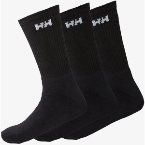 Helly Hansen Model 35-38 Durable Cotton Socks - Black - Unisex Helly Hansen Model 35-38 Durable Cotton Socks - Black - Unisex