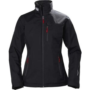Helly Hansen Crew Midlayer Jacket - Waterproof Breathable Windproof - Black Helly Hansen Crew Midlayer Jacket - Waterproof Breathable Windproof - Black