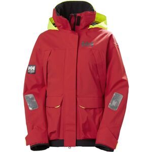 Helly Hansen Women's Pier Coastal Sailing Jacket - Red L Helly Hansen Women's Pier Coastal Sailing Jacket - Red L