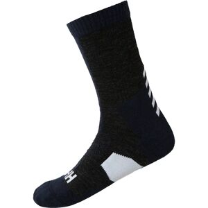Helly Hansen Unisex Merino Hiking Sock - Warm Crew - Navy Blue Helly Hansen Unisex Merino Hiking Sock - Warm Crew - Navy Blue