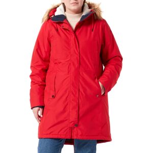 Helly Hansen Mayen Puffy Parka - Black, Red - Women's Winter Outerwear Helly Hansen Mayen Puffy Parka - Black, Red - Women's Winter Outerwear