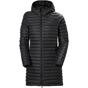 Helly Hansen Kvinders Sirdal Lange Isolerede Jakke - Sort Helly Hansen Kvinders Sirdal Lange Isolerede Jakke - Sort