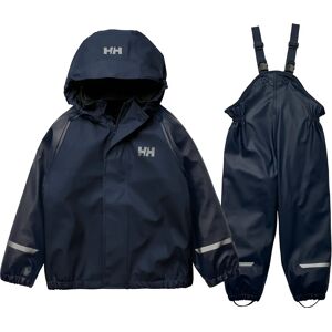 Helly Hansen Kids’ Bergen Fleece-Lined Rain Set - Navy Blue - Unisex Helly Hansen Kids’ Bergen Fleece-Lined Rain Set - Navy Blue - Unisex